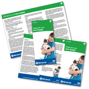 Caring For Your Puppy Leaflets (D02) (Supplied As 250 Leaflets)
