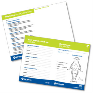 Dental Record Card – Dog (Supplied As 250 Cards)
