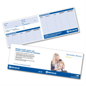 Vaccination Record Cards – Rabbit (Supplied As 50 Cards)