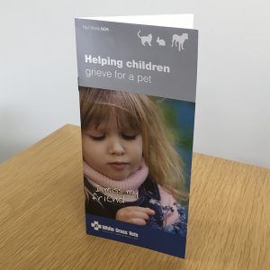 Helping Children Grieve For A Pet Leaflets (G06) (Supplied As 50 Leaflets)
