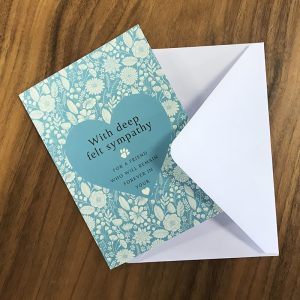 Sympathy Cards (Supplied As 250 Cards And Envelopes)